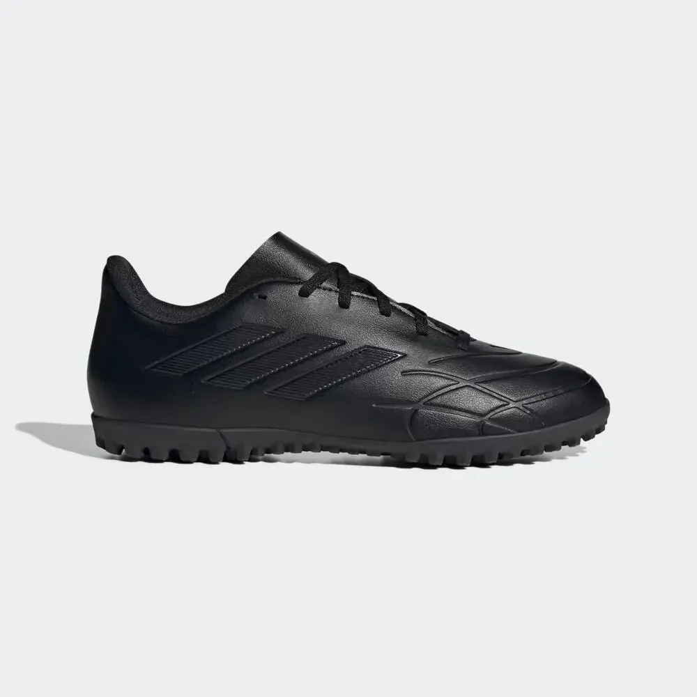 Adidas Copa Pure.4 GY9050 Men's Core Black Leather Turf Football Boots RHS3324